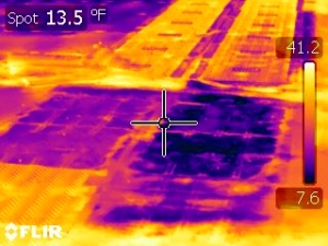 infrared scan of roof image